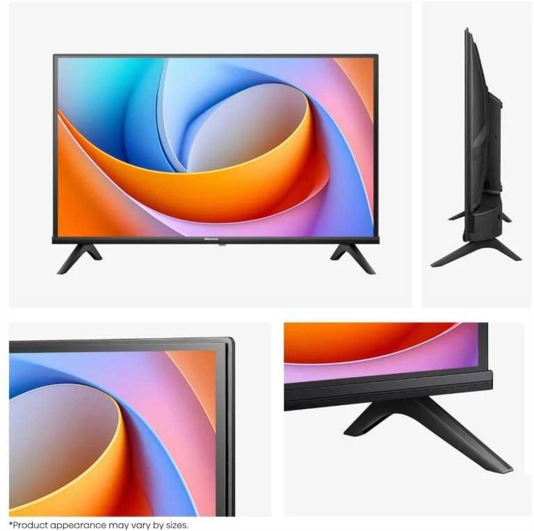 Televizorius Hisense HD Smart TV | 32A4Q | 32" | Smart TV | VIDAA OS | HD | Juodas