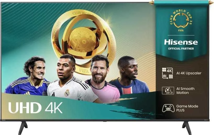 Televizorius Hisense UHD Smart TV | 50A6Q | 50" | Smart TV | VIDAA OS | UHD | Juodas