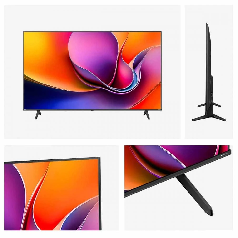 Televizorius Hisense 65A6Q | 65 | Smart TV | VIDAA Smart OS | UHD | Juodas