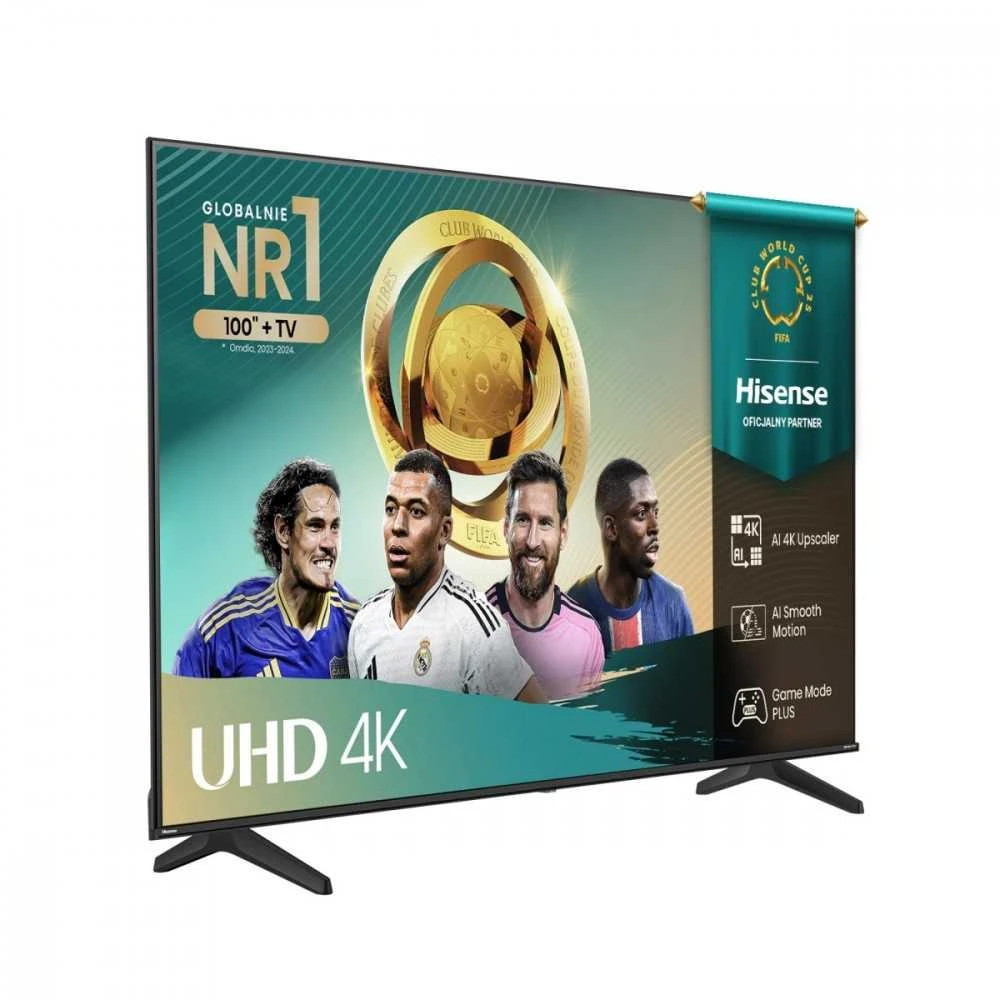 Televizorius Hisense 4K TV | 75A6Q | 75 | Smart TV | VIDAA Smart OS | UHD | Juodas