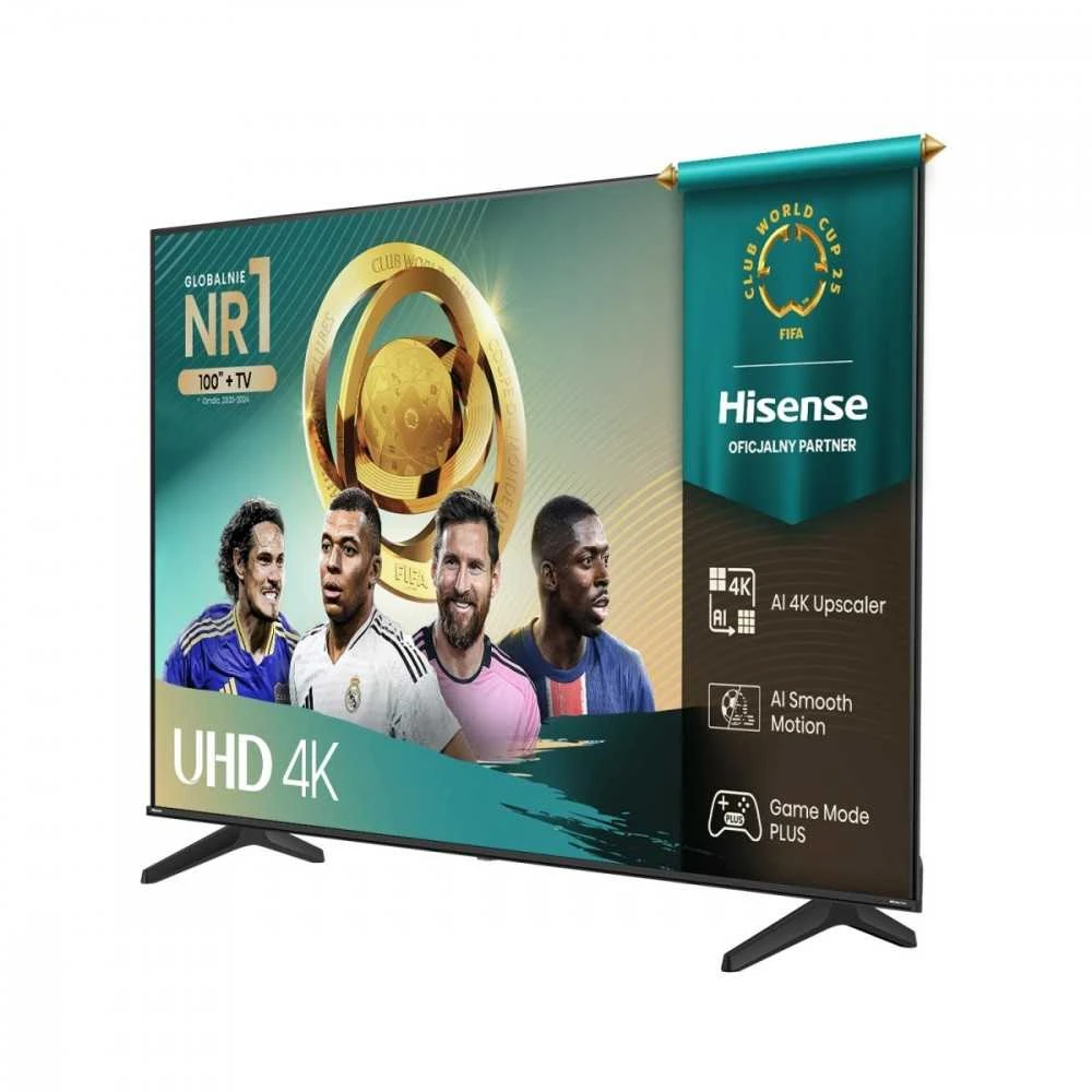 Televizorius Hisense 4K TV | 75A6Q | 75 | Smart TV | VIDAA Smart OS | UHD | Juodas