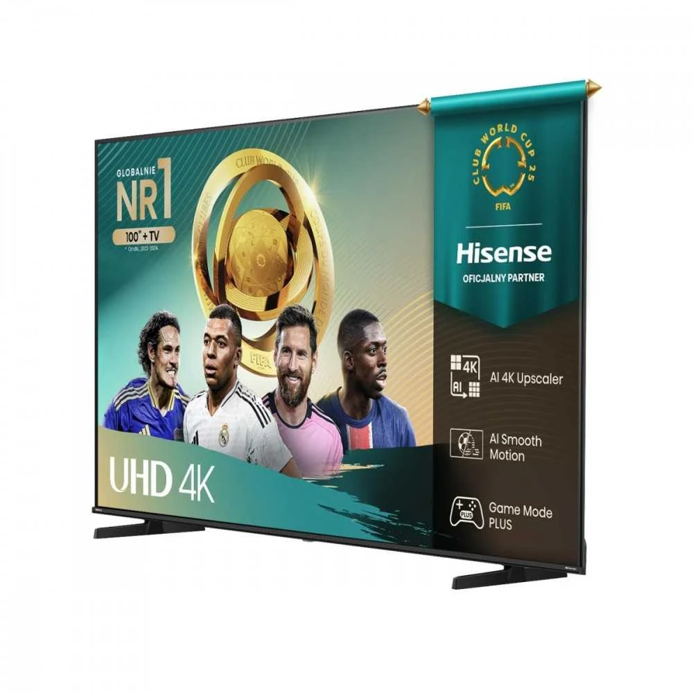 „Hisense 4K“ televizorius | 85A6Q | 85 | Išmanusis televizorius | VIDAA | UHD | Juodas