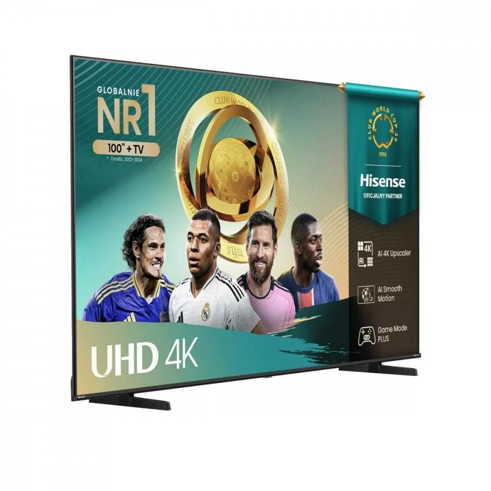 „Hisense 4K“ televizorius | 85A6Q | 85 | Išmanusis televizorius | VIDAA | UHD | Juodas