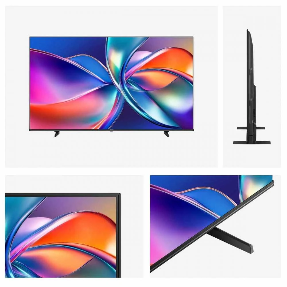 Televizorius Hisense UHD QLED Smart TV | 43E7Q | 43" | Smart TV | VIDAA OS | UHD | Juodas