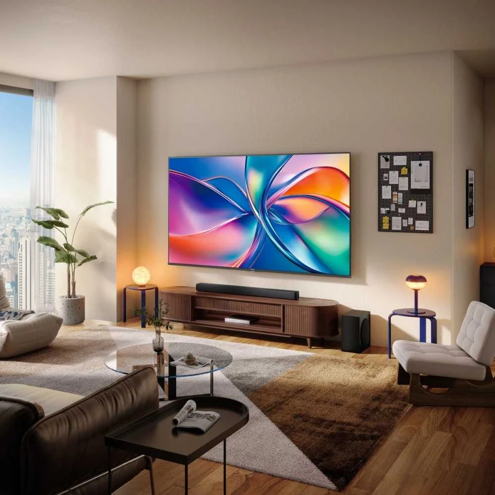 Televizorius Hisense QLED TV | 75E7Q | 75 | Smart TV | VIDAA | 4K UHD | Juodas