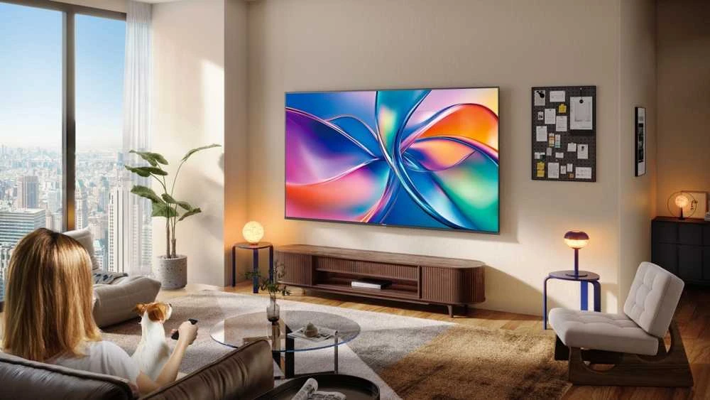 Televizorius Hisense QLED TV | 75E7Q | 75 | Smart TV | VIDAA | 4K UHD | Juodas