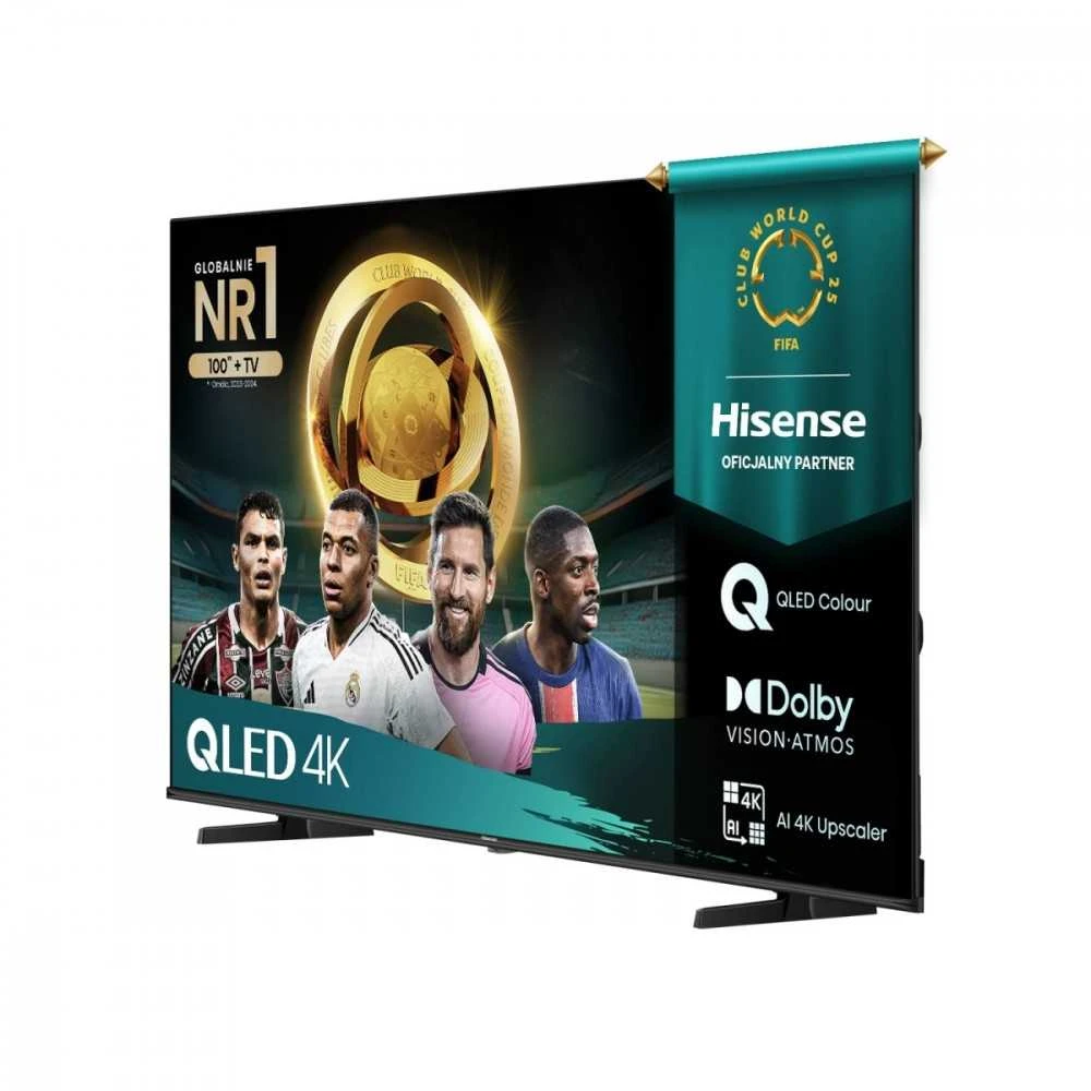 Televizorius Hisense QLED TV | 75E7Q | 75 | Smart TV | VIDAA | 4K UHD | Juodas