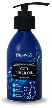 HOLISTA Cod liver oil – papildai šunims ir katėms – 100ml
