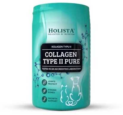 HOLISTA Collagen Type II pure – papildai šunims ir katėms – 200g