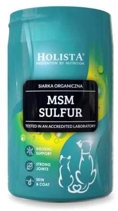 HOLISTA MSM Sulfur – papildai šunims ir katėms – 250g