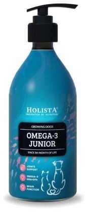 HOLISTA Omega-3 Junior – papildai šunims ir katėms – 400ml