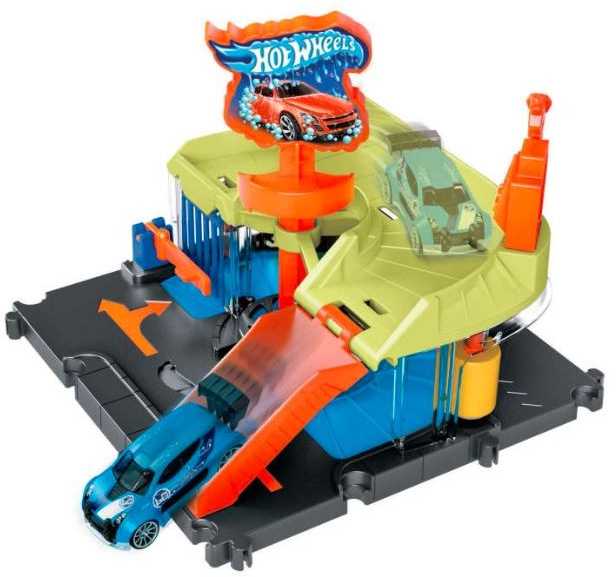 Hot Wheels mietas žaidimo rinkinys „Plovykla" 2022
