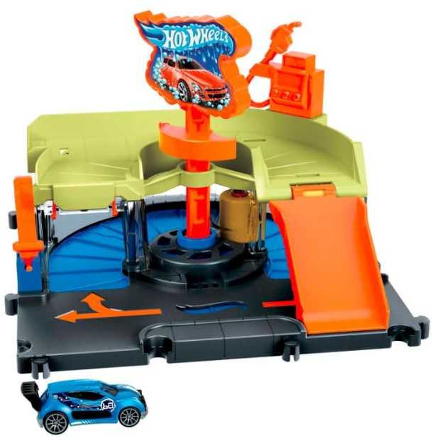 Hot Wheels mietas žaidimo rinkinys „Plovykla" 2022