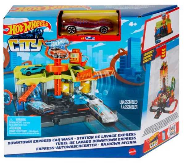 Hot Wheels mietas žaidimo rinkinys „Plovykla" 2022