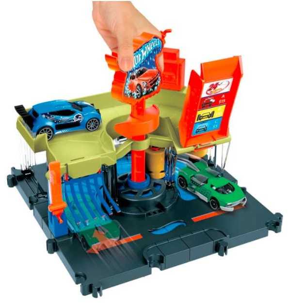 Hot Wheels mietas žaidimo rinkinys „Plovykla" 2022