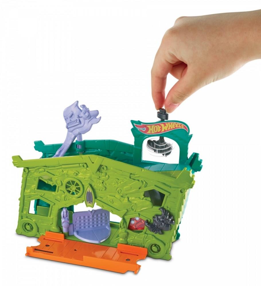 Mattel Žaislinis Hot Wheels garažas vaiduoklių tema FJN38