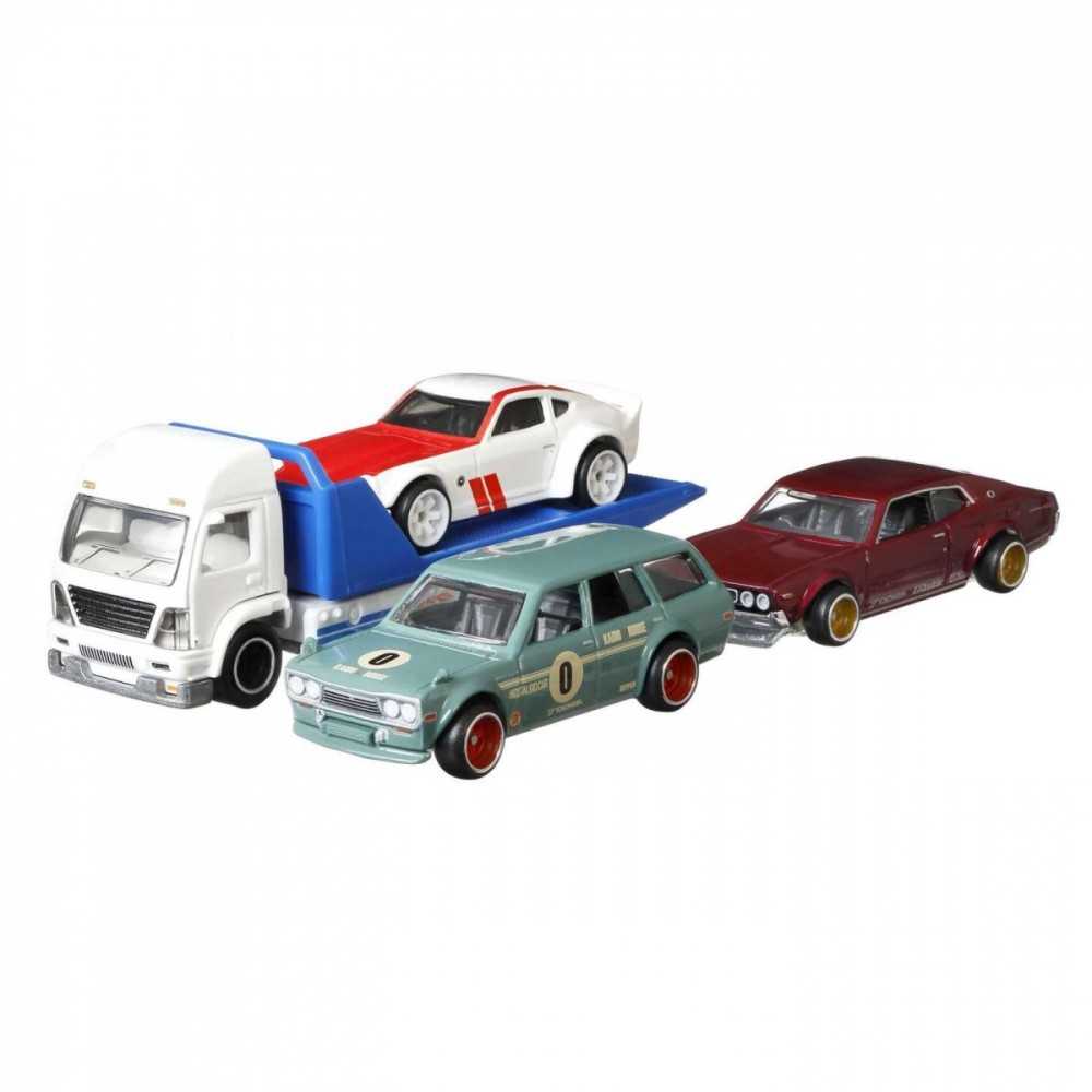 Mattel Žaislinis Hot Wheels Premium rinkinys Leno garažas HKC17