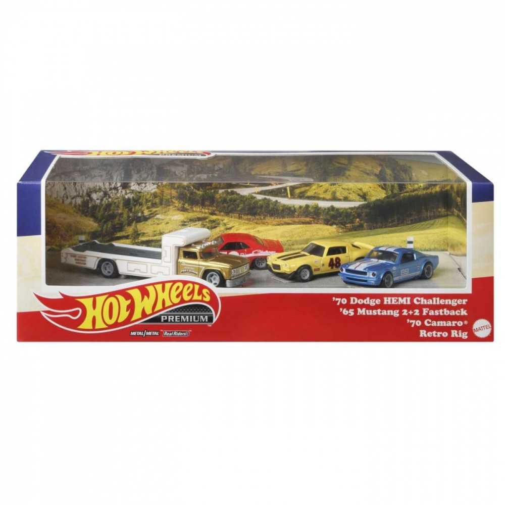 Mattel Žaislinis Hot Wheels Premium rinkinys Leno garažas HKC17