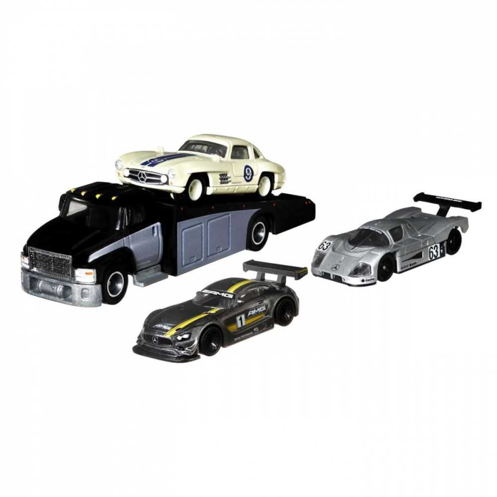 Mattel Žaislinis Hot Wheels Premium rinkinys Leno garažas HKC17