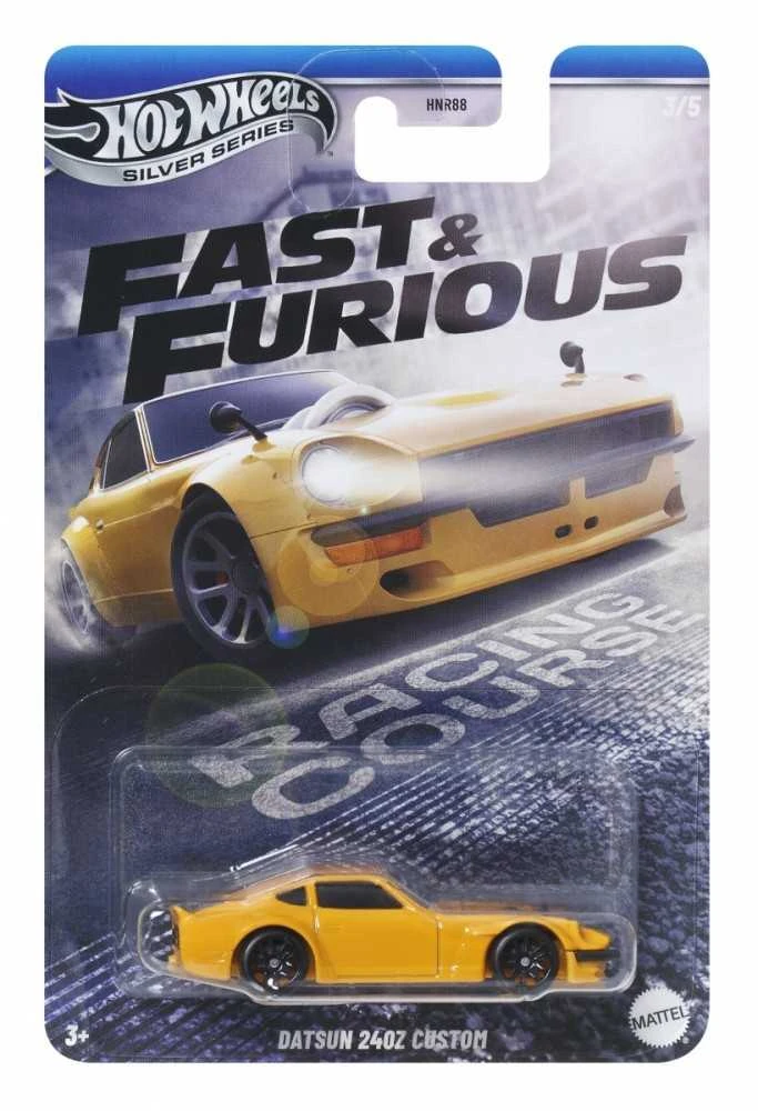 Mattel Žaisliniai Hot Wheels greiti ir įsiutę automobiliai 24 vnt