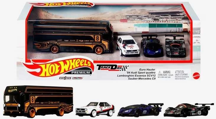 Mattel Žaislinis automobilis Hot Wheels Premium Real Riders rinkinys HRT51