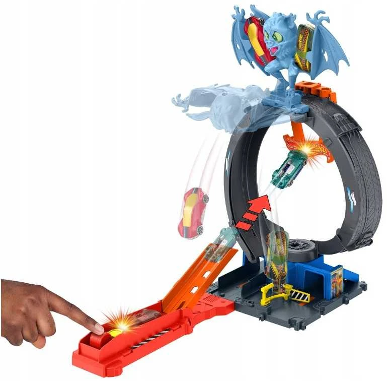 Mattel HOT WHEELS CITY rinkinys – Šikšnosparnio padanga (HTN78)