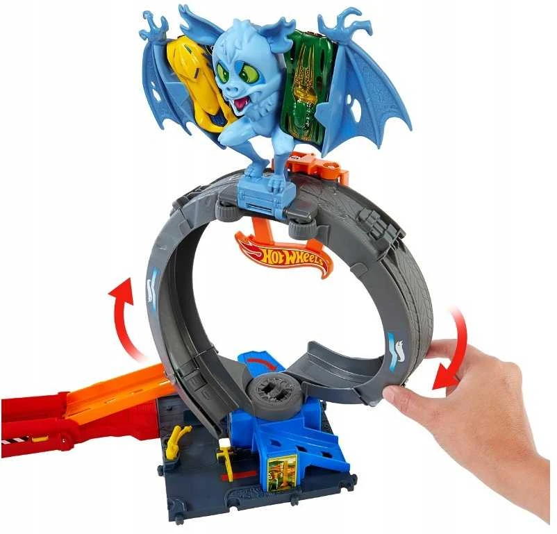 Mattel HOT WHEELS CITY rinkinys – Šikšnosparnio padanga (HTN78)