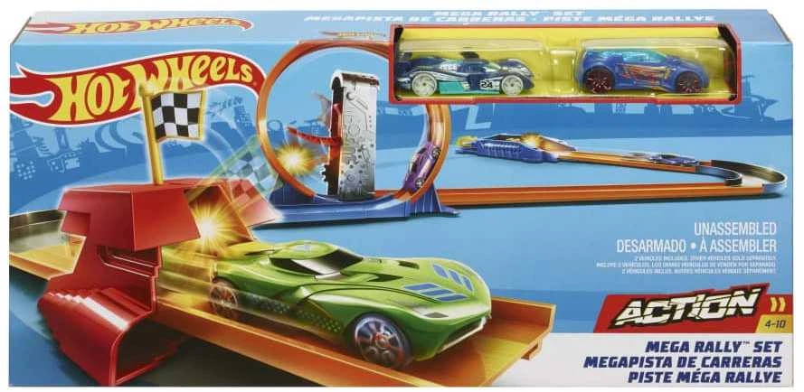 Mattel Hot Wheels Trasos statytojo lenktynių rinkinys
