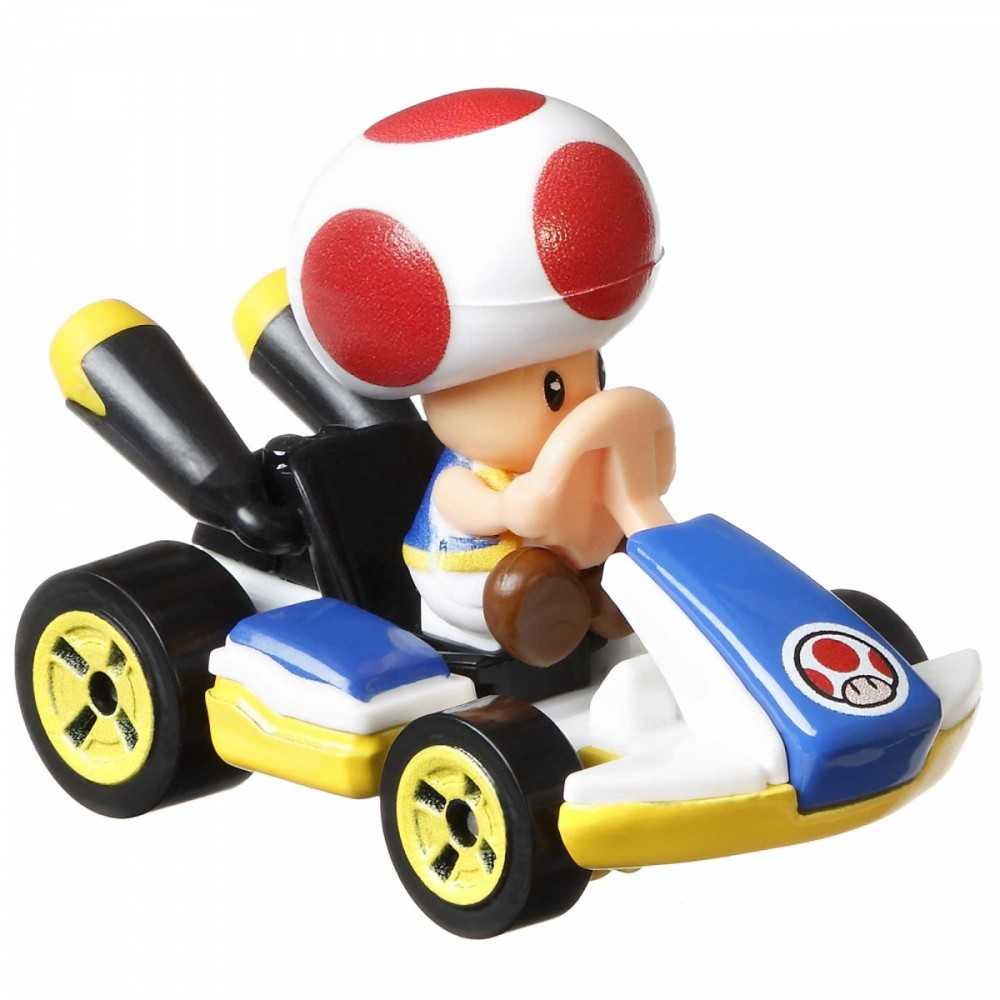 Hot Wheels Mario Kart Toad