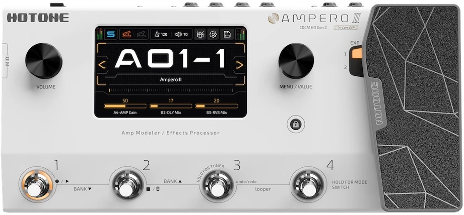 HOTONE AMPERO II MP-350 - Multiefekt gitarowy