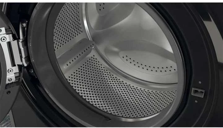 Skalbimo mašina Juodos spalvos skalbyklė Hotpoint Ariston NLCD 948 BS A EU