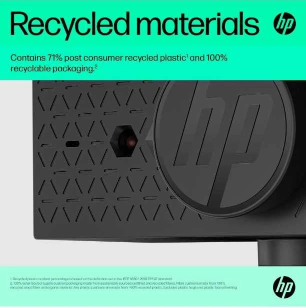 HP 625 USB FHD konferencijų verslo internetinė kamera – pakreipta, pasukama, dvigubą triukšmą mažinantis mikrofonas, HDR, suderinama su „Windows Hello“, pritvirtinama – Juodas