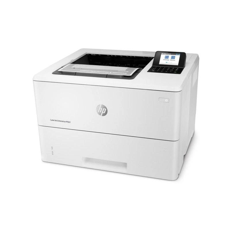 Hewlett Packard (HP) HP LaserJet Enterprise M507x Spausdintuvas - A4 Mono lazerinis, Spausdinimas, Automatinis dokumentų tiektuvas, Auto-Duplex, LAN, WiFi, 43ppm, 2000-7500 puslapių per mėnesį (pakeičia M506x)