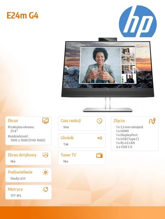 Monitorius HP E24m G4 23.8"