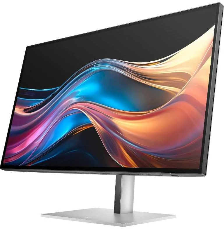 Hewlett Packard (HP) HP 727pu Series 7 Pro QHD įkrovimo monitorius – 27 colių 2560x1440 QHD 400 nitų 120Hz AG, IPS Juodas HDR 400, USB-C(100W/15W)/HDMI/DisplayPort Daisy-Chain, RJ- 5x USB-5, LAN Reguliuojamas aukštis / pakreipimas / pasukamas / pasukamas, 3 metai (pakeičia Z27u G3) (Pažeista pakuotė)