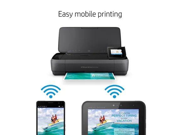 Hewlett Packard (HP) „HP Officejet 250“ mobilusis daugiafunkcis daugiafunkcis spalvotas rašalinis spausdintuvas, A4, 8 psl./min., kopijavimas, 10 psl./min., spausdinimas, 50 lapų, USB, „Wi-Fi“