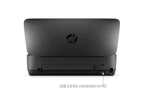 Hewlett Packard (HP) „HP Officejet 250“ mobilusis daugiafunkcis daugiafunkcis spalvotas rašalinis spausdintuvas, A4, 8 psl./min., kopijavimas, 10 psl./min., spausdinimas, 50 lapų, USB, „Wi-Fi“
