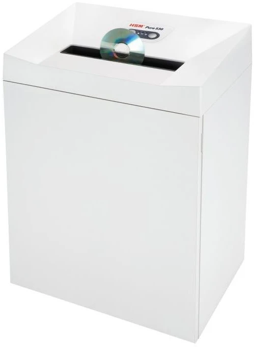 HSM 2353111 HSM Pure 530 - skersinis pjūvis 4,5x30 mm/ 14-16 lapų 80 g/ 80 l šiukšliadėžė/ P-4