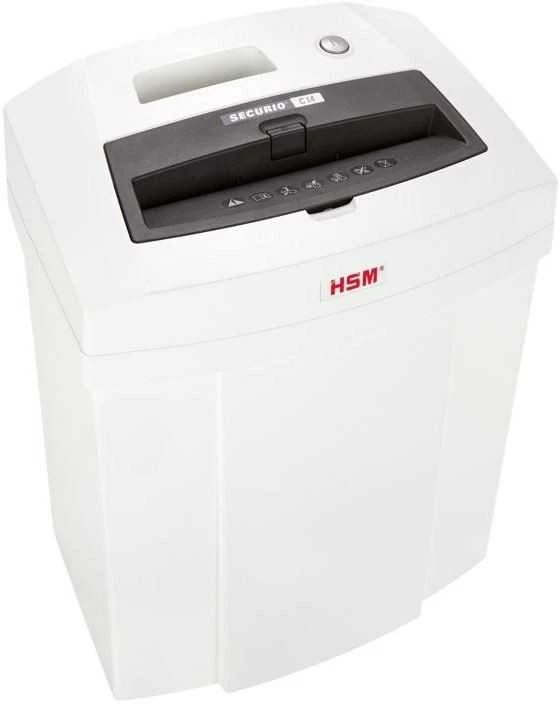 HSM Securio C14 dokumentų naikintuvas iš viršaus