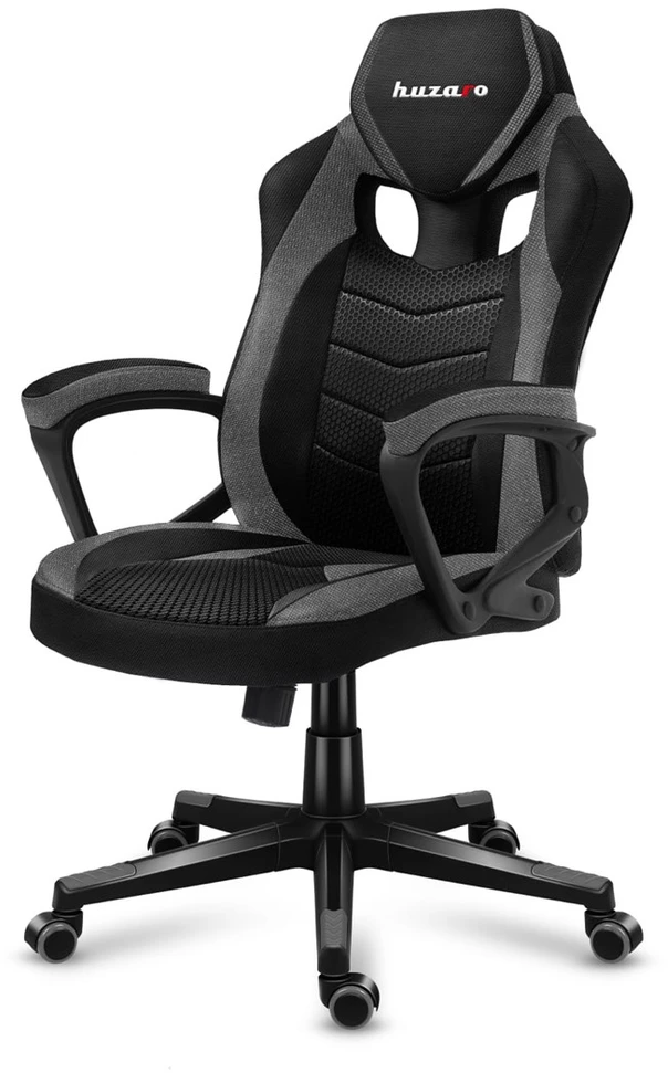 Žaidimų kėdė Huzaro Force 2.5 Mesh, Pilkos spalvos