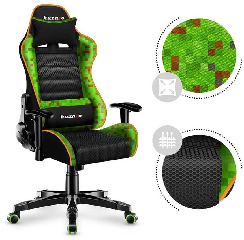 Huzaro Žaidimų kėdė dla dziecka hz-ranger 6.0 pixel mesh