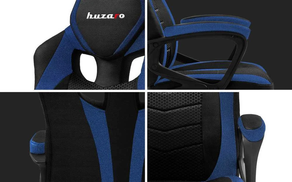 Huzaro Žaidimų kėdė hz-force 2.5 mėlynas mesh