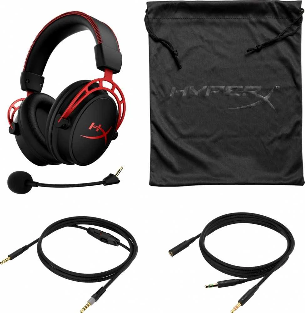 HyperX Ausinės cloud alpha raudona 4p5l1am#abb