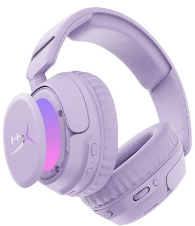 HyperX Ausinės žaidimams cloud flight 2 belaidės lavender - d9ls0aa
