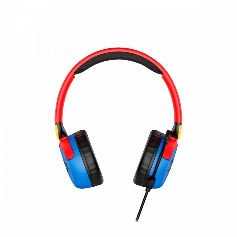 HyperX Cloud Mini vaikiškos ausinės, raudonai mėlynos