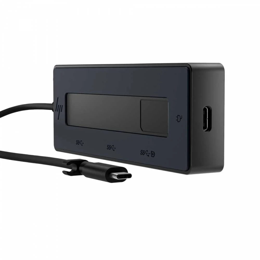 HP USB-C adapteris su šoniniu lizdu