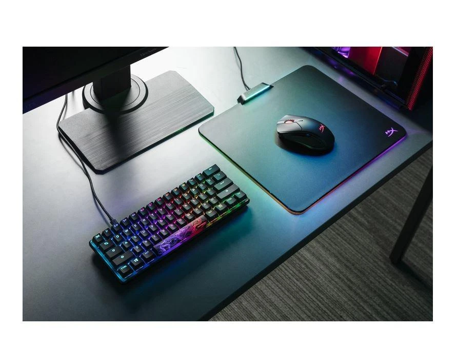 Mechaninė Žaidimų klaviatūra HyperX Alloy Origins 60, HyperX Red - Linear Switch, US išdėstymas