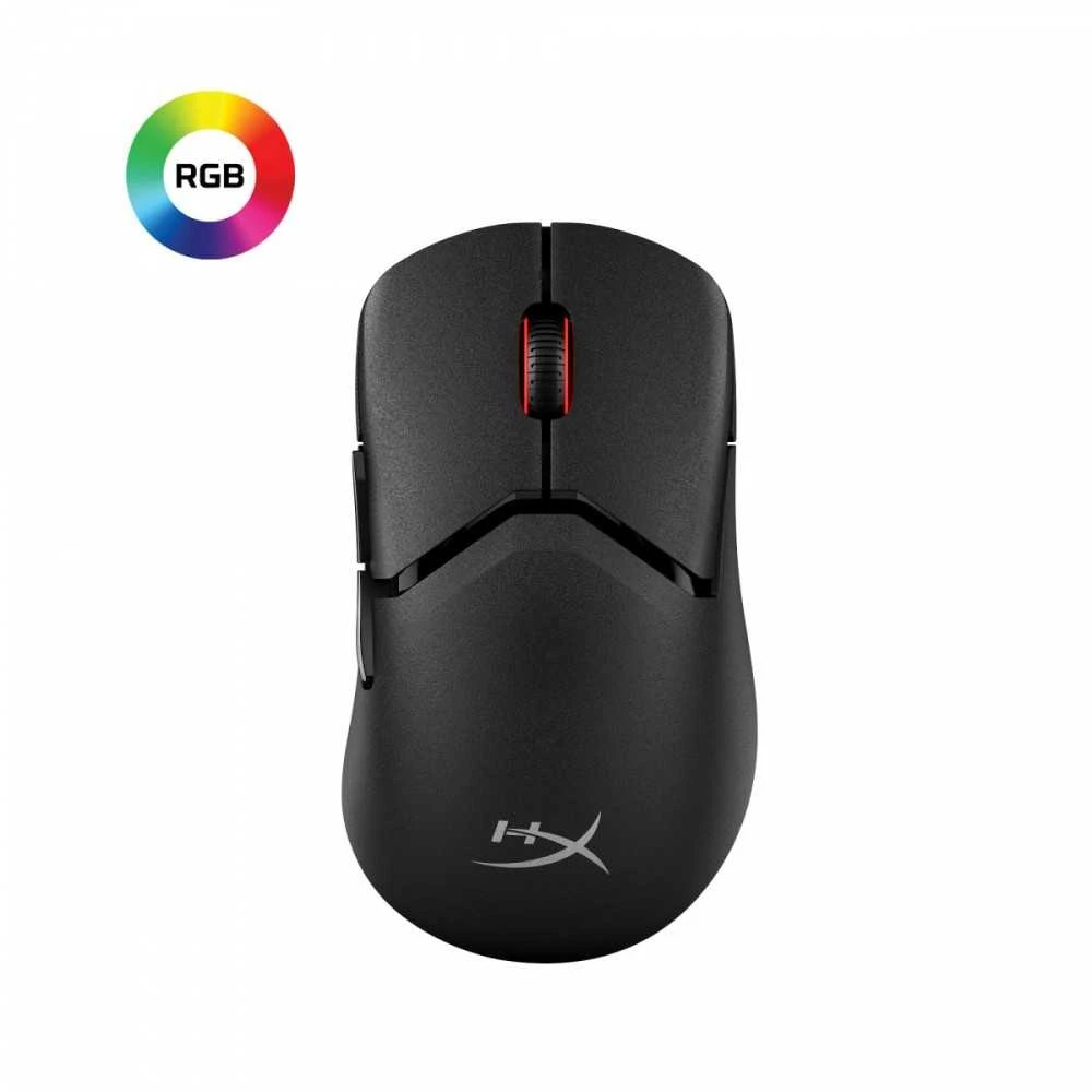 Hewlett Packard (HP) HyperX Pulsefire Saga Wireless – žaidimų pelė (juoda) – pelė