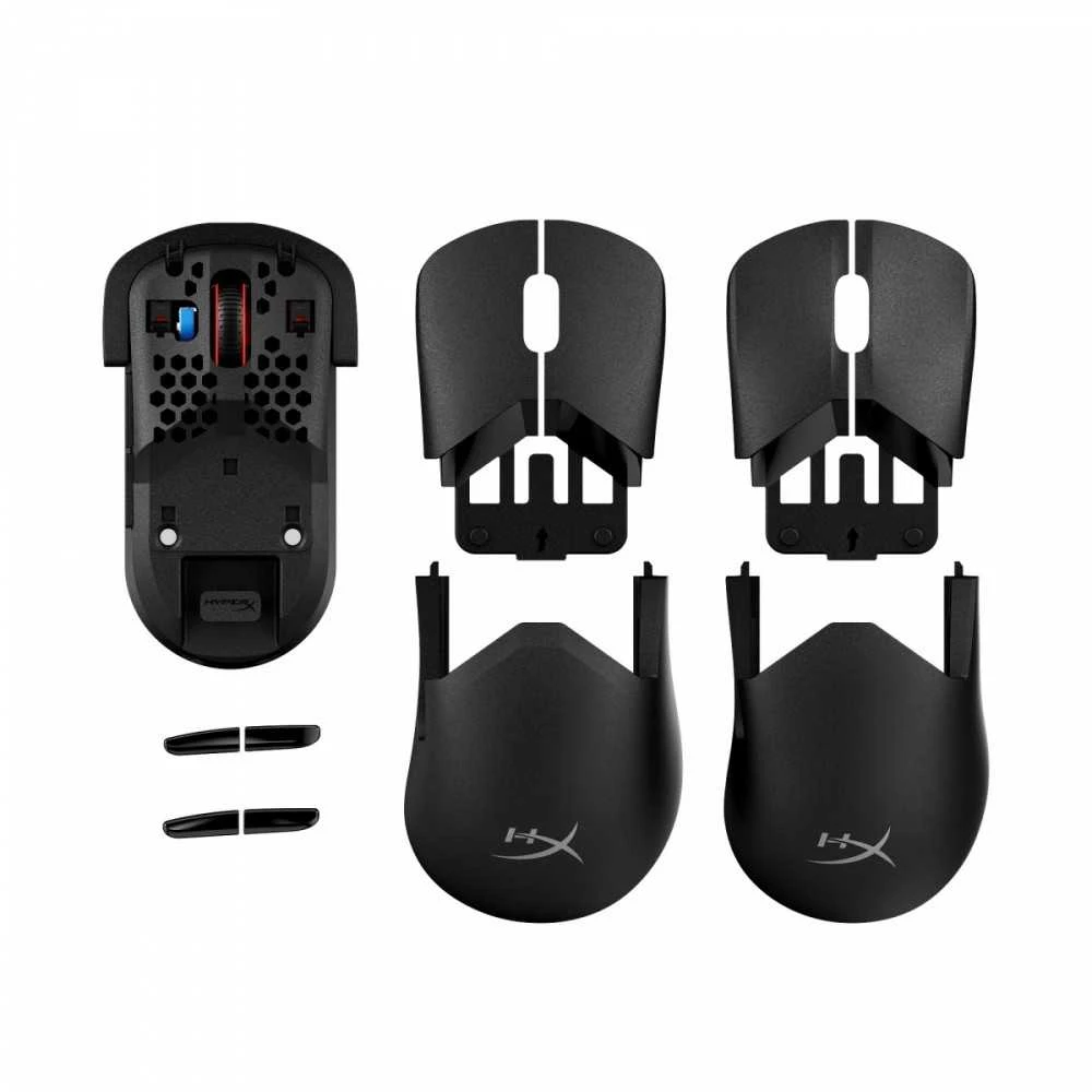 Hewlett Packard (HP) HyperX Pulsefire Saga Wireless – žaidimų pelė (juoda) – pelė