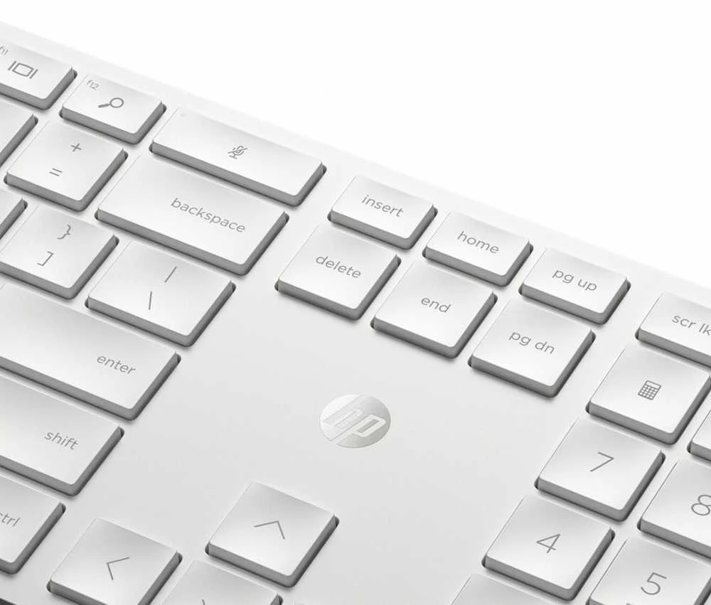 Hewlett Packard (HP) Rinkinys Klaviatūra su pele 650 belaidis balta 4r016aa#abb